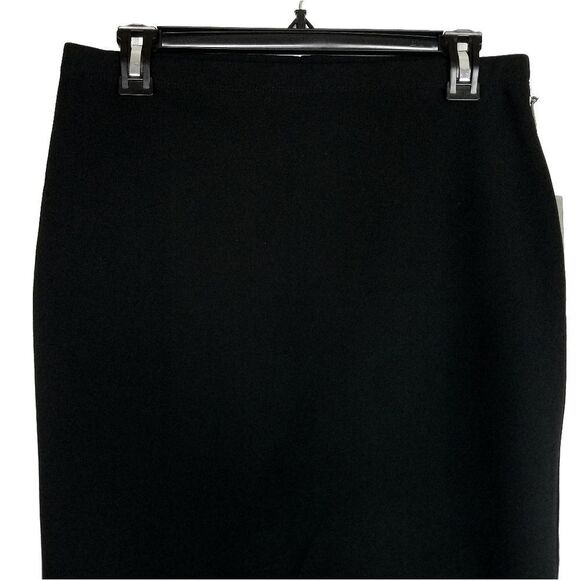 Vince Camuto Black Pull-On Pencil Skirt - Picture 5 of 8